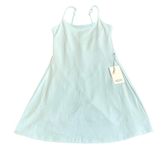 Girlfriend Collective activewear dress large lightblue adjustable sporty workout - Picture 2 of 11